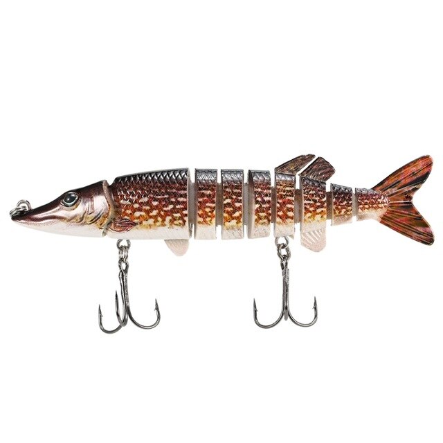 Pike 9 Segment Swimbait BSS002